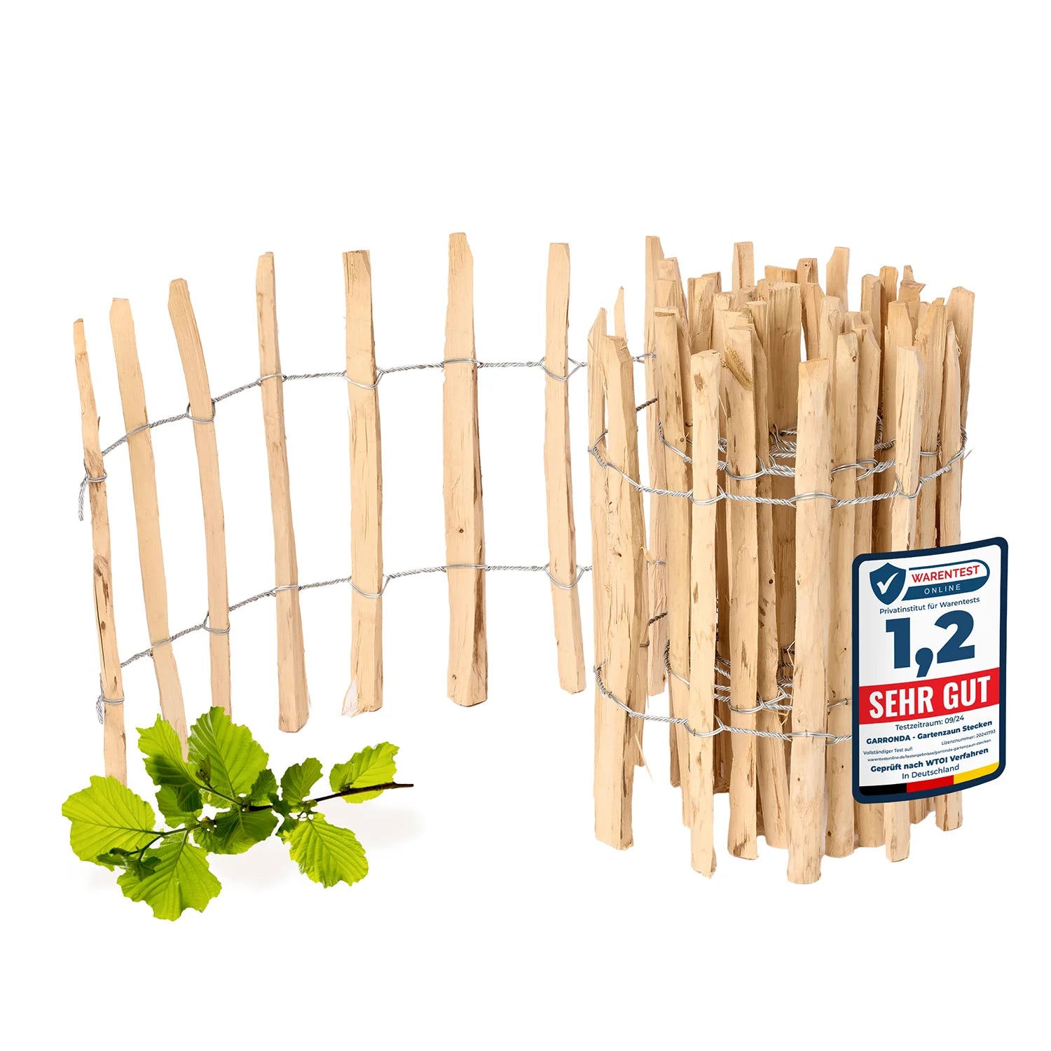 #Farbe_Natural (Elementabstand 7-8 cm)#Größe_50 cm x 5m