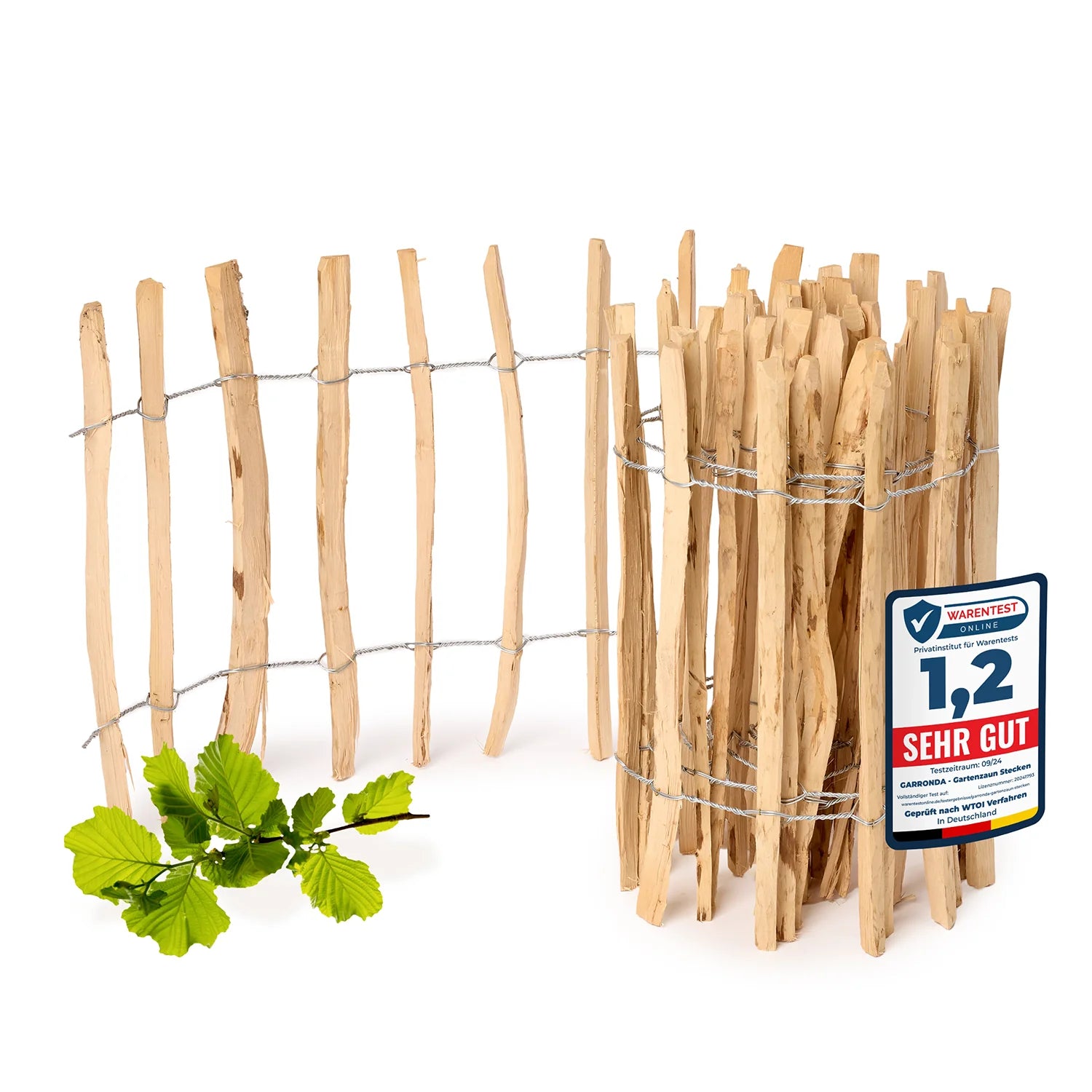 #Farbe_Natural (Elementabstand 7-8 cm)#Größe_60 cm x 5m