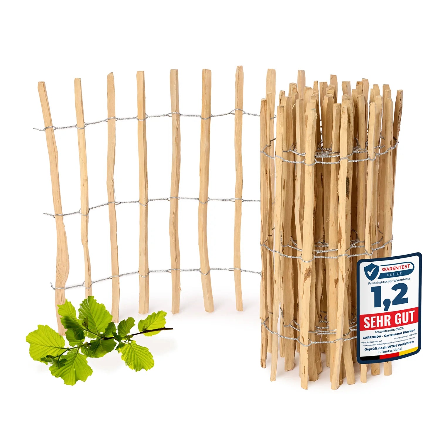 #Farbe_Natural (Elementabstand 7-8 cm)#Größe_80 cm x 5m