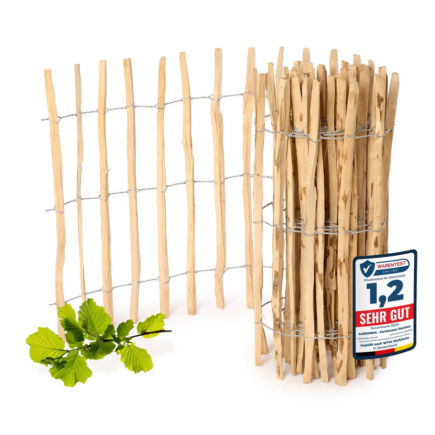 #Farbe_Natural (Elementabstand 7-8 cm)#Größe_90 cm x 5m