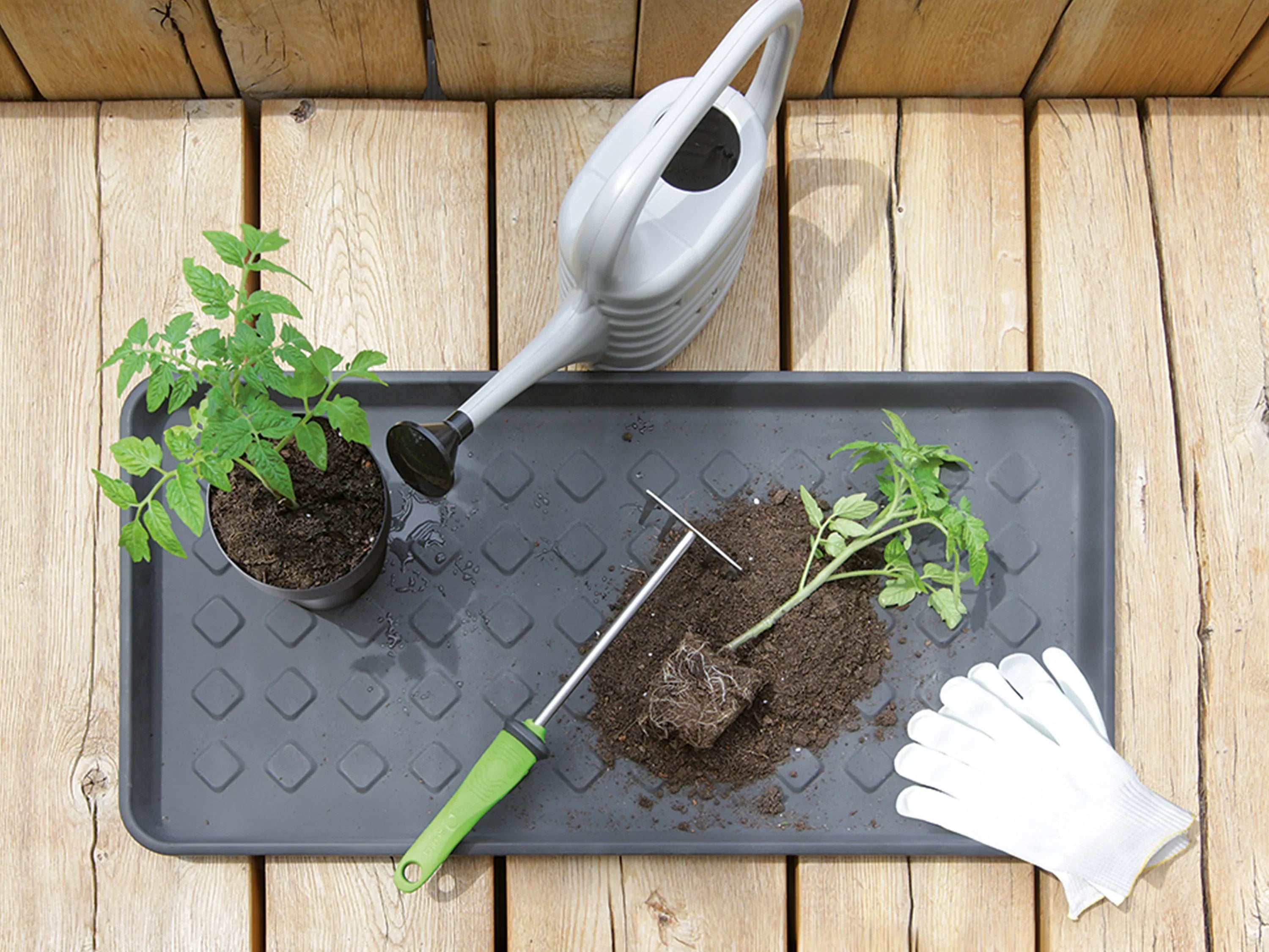 Schuhabstropfschale Schuhablage 72 x 35 cm PVC GD-0052