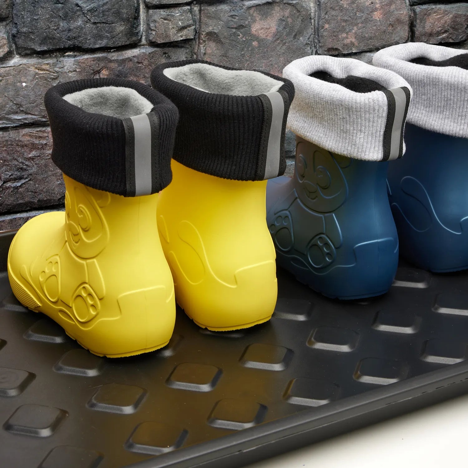 Schuhabstropfschale Schuhablage 72 x 35 cm PVC GD-0052