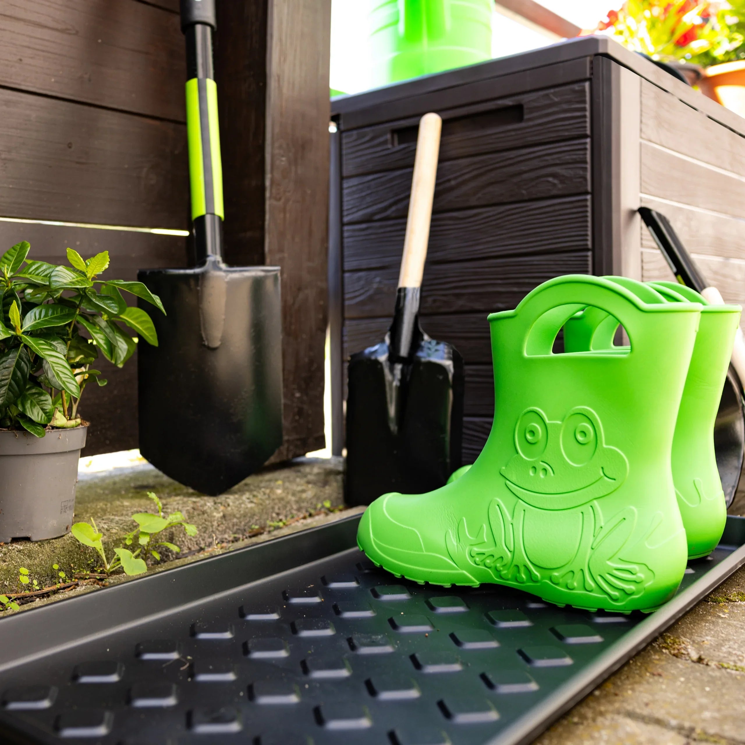 Schuhabstropfschale Schuhablage 72 x 35 cm PVC GD-0052