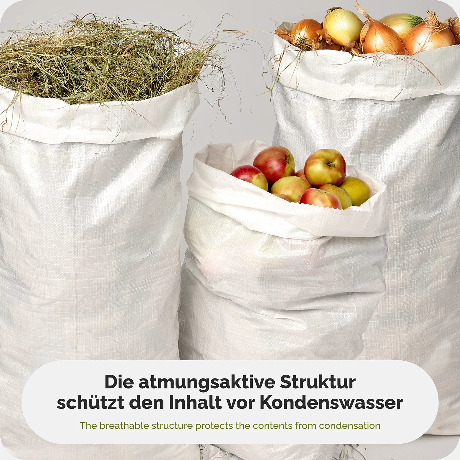 Polypropylensack für Sand, Lagerung, reißfest, 25 und 50 kg GD-0161