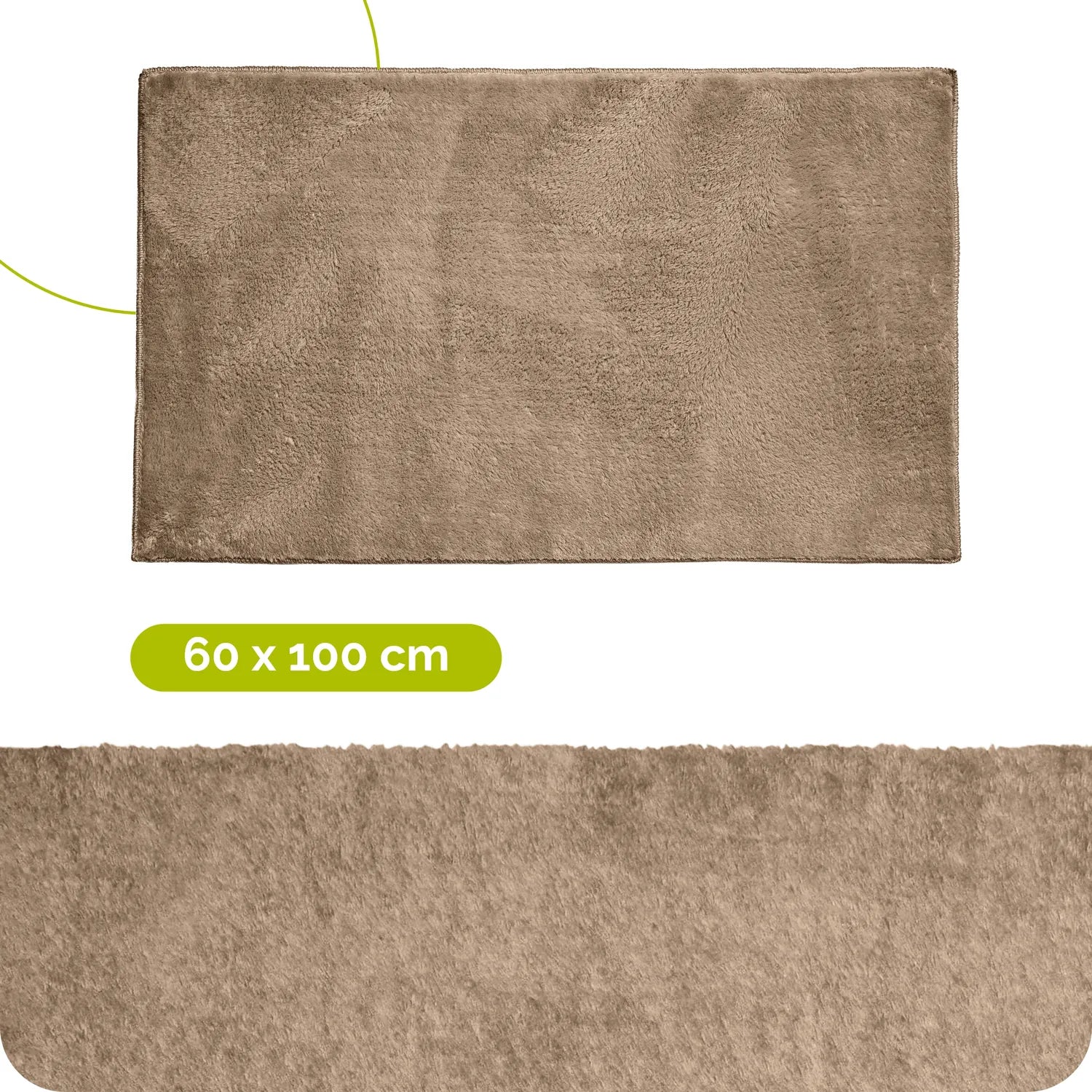 #Farbe_Beige#Größe_60x100 cm