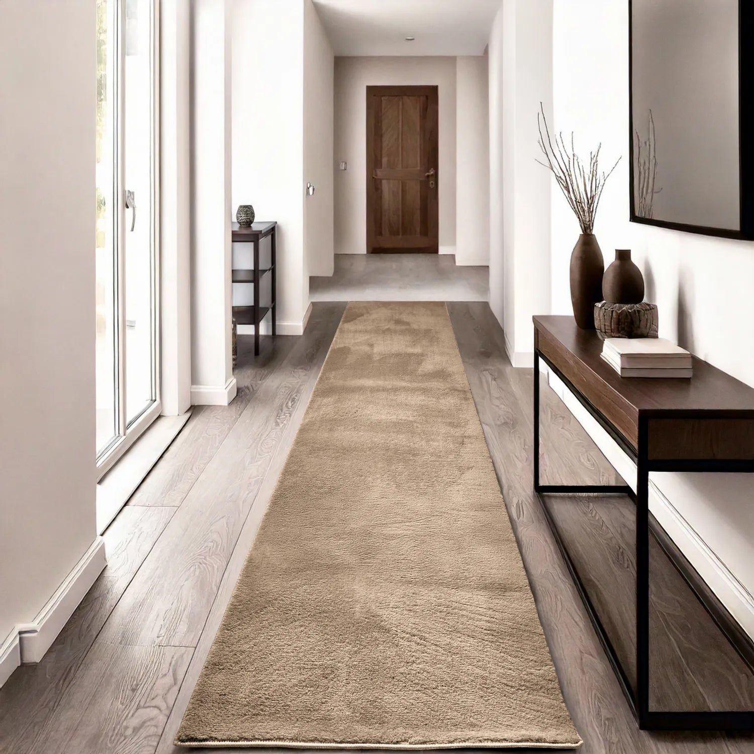 #Farbe_Beige#Größe_80x300 cm