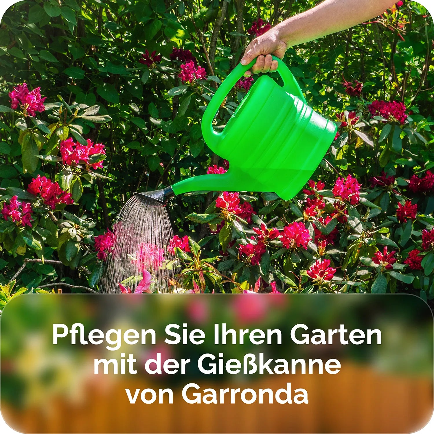 Gießkanne Gartengießkanne für Außenbereich Kunststoff Gießkanne GD-0044
