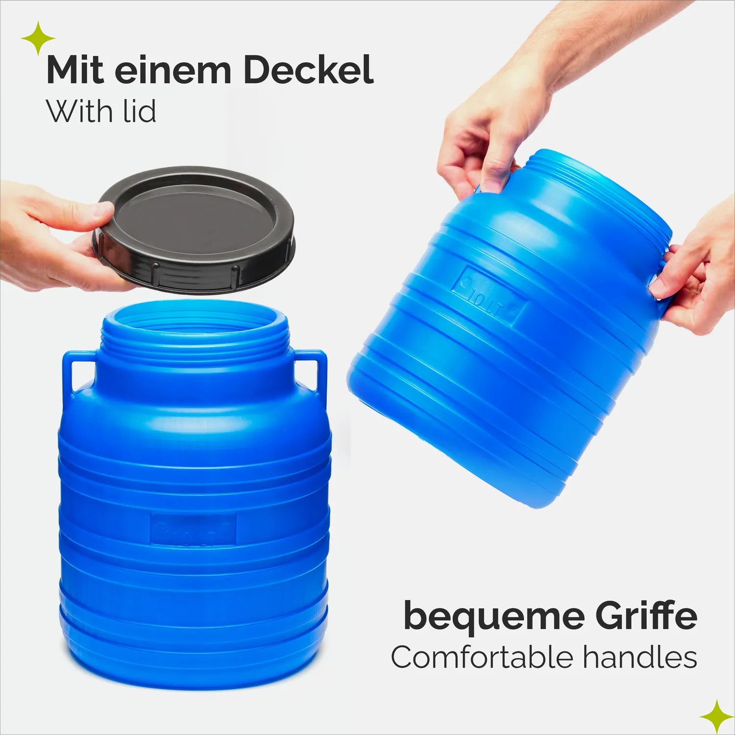 #Farbe_Blau#Kapazität_10 L