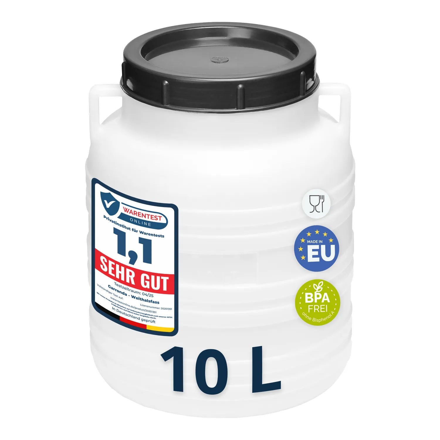 #Farbe_Weiß#Kapazität_10 L