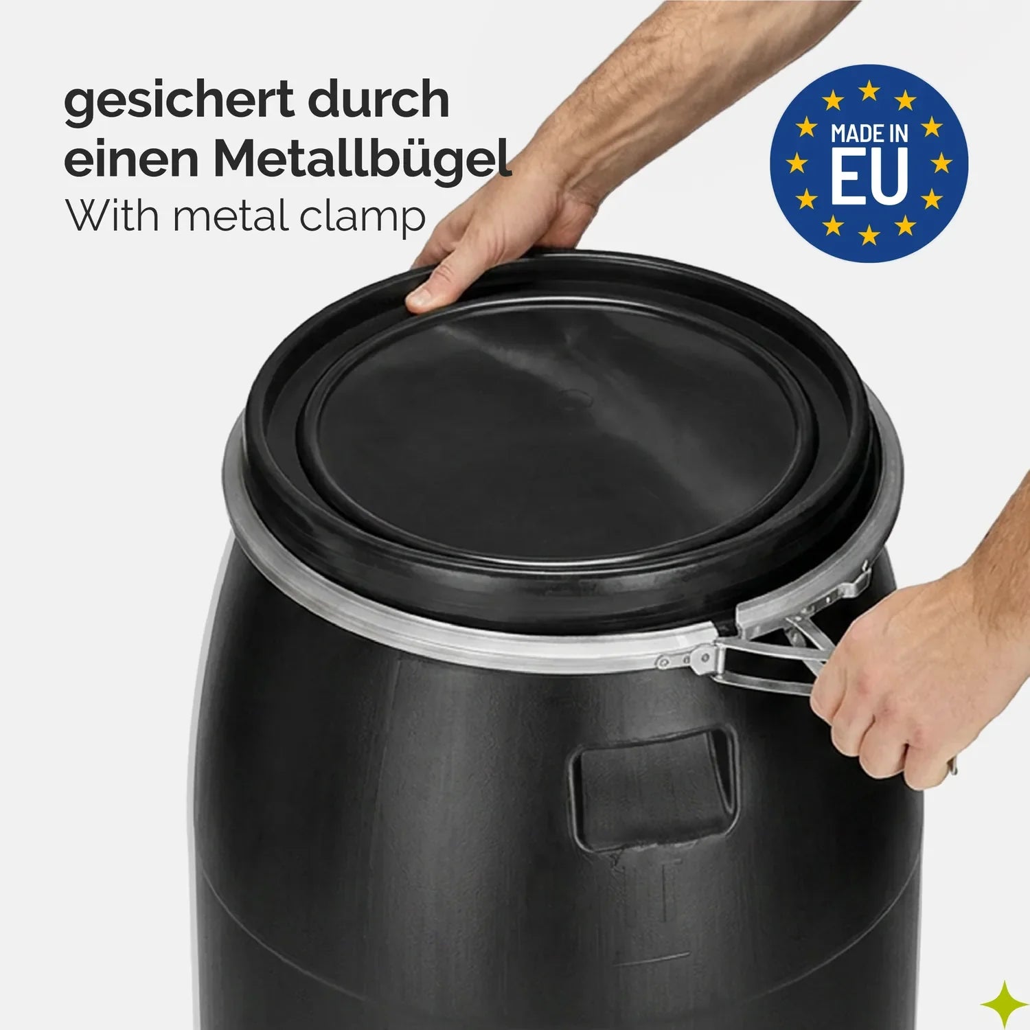 #Farbe_Schwarz#Kapazität_120 L