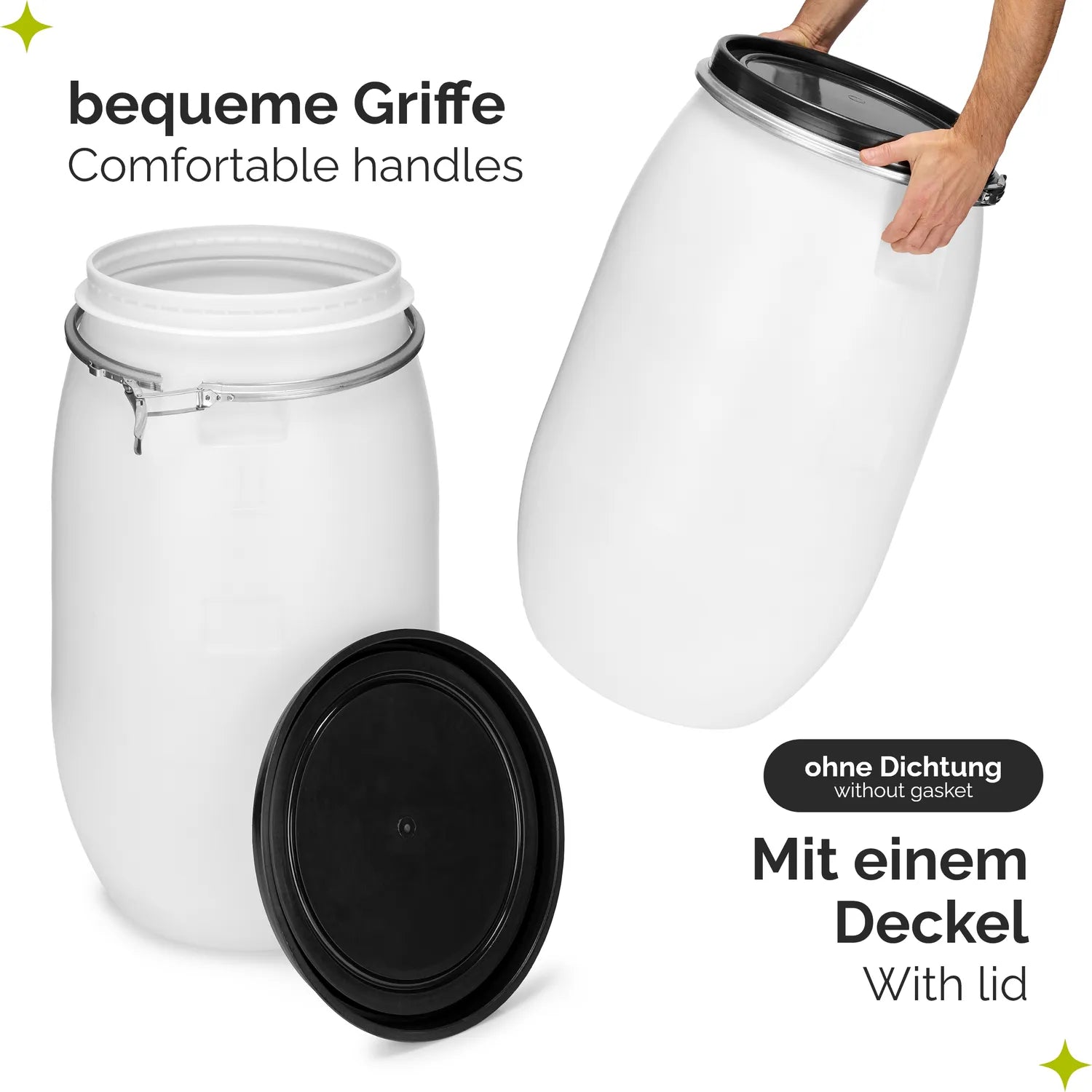 #Farbe_Weiß#Kapazität_120 L