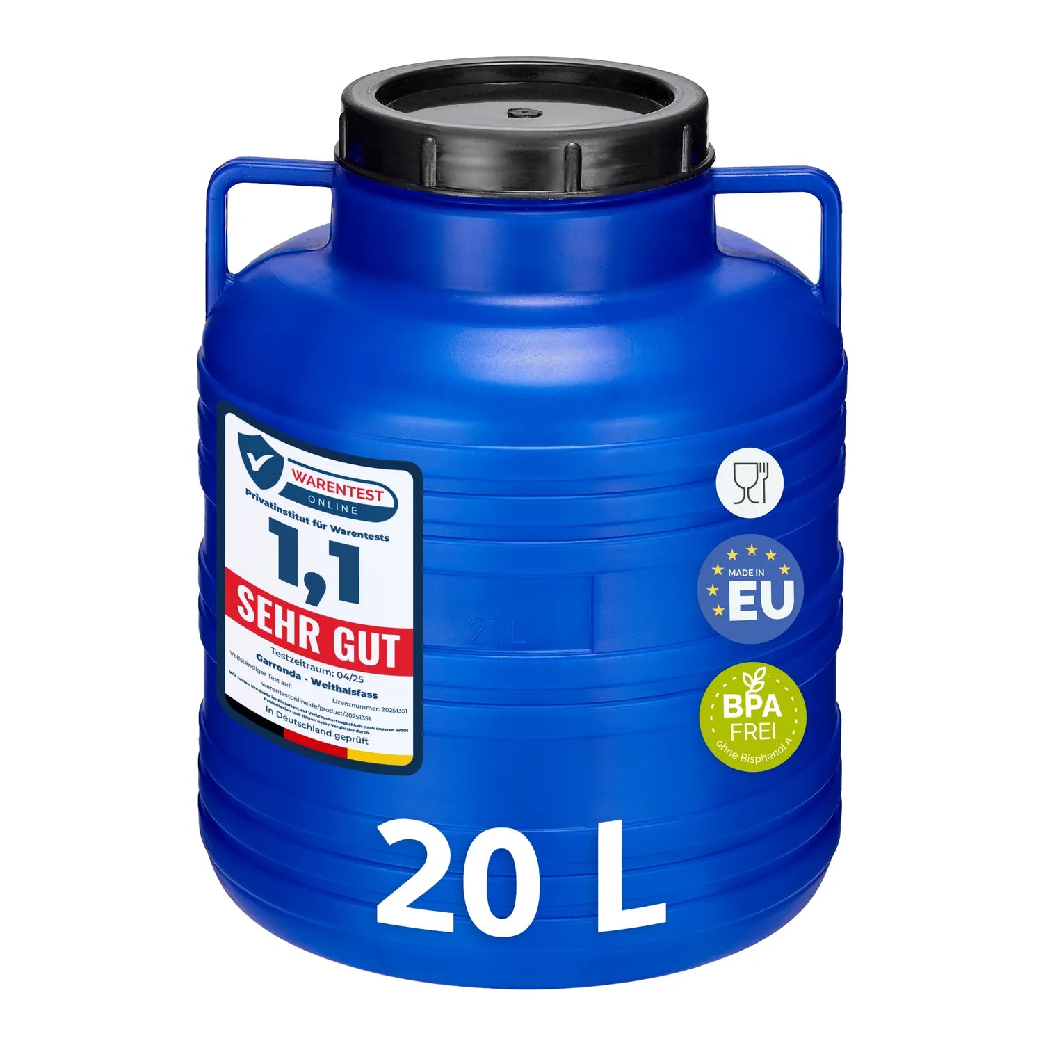 #Farbe_Blau#Kapazität_20 L