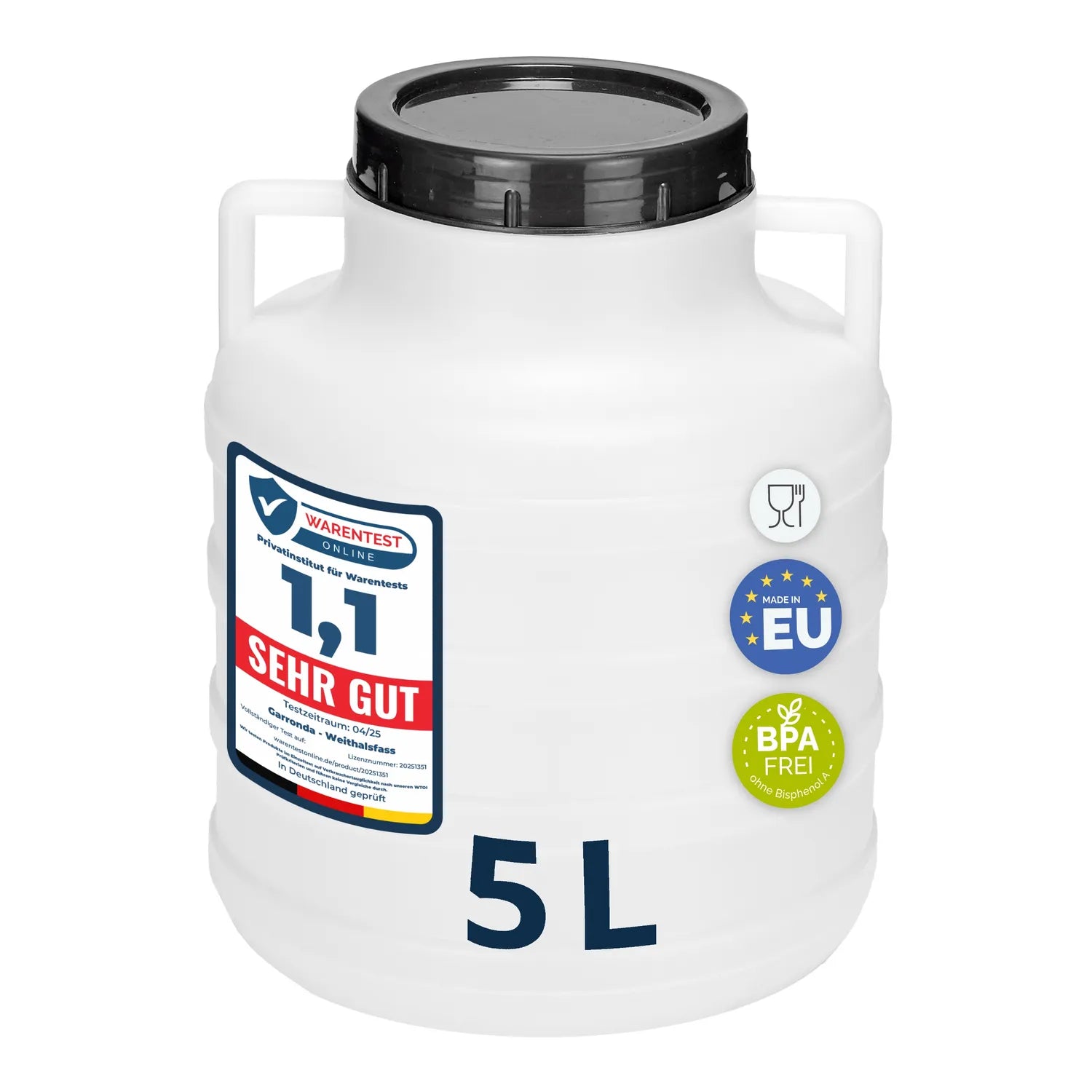 #Farbe_Weiß#Kapazität_5 L