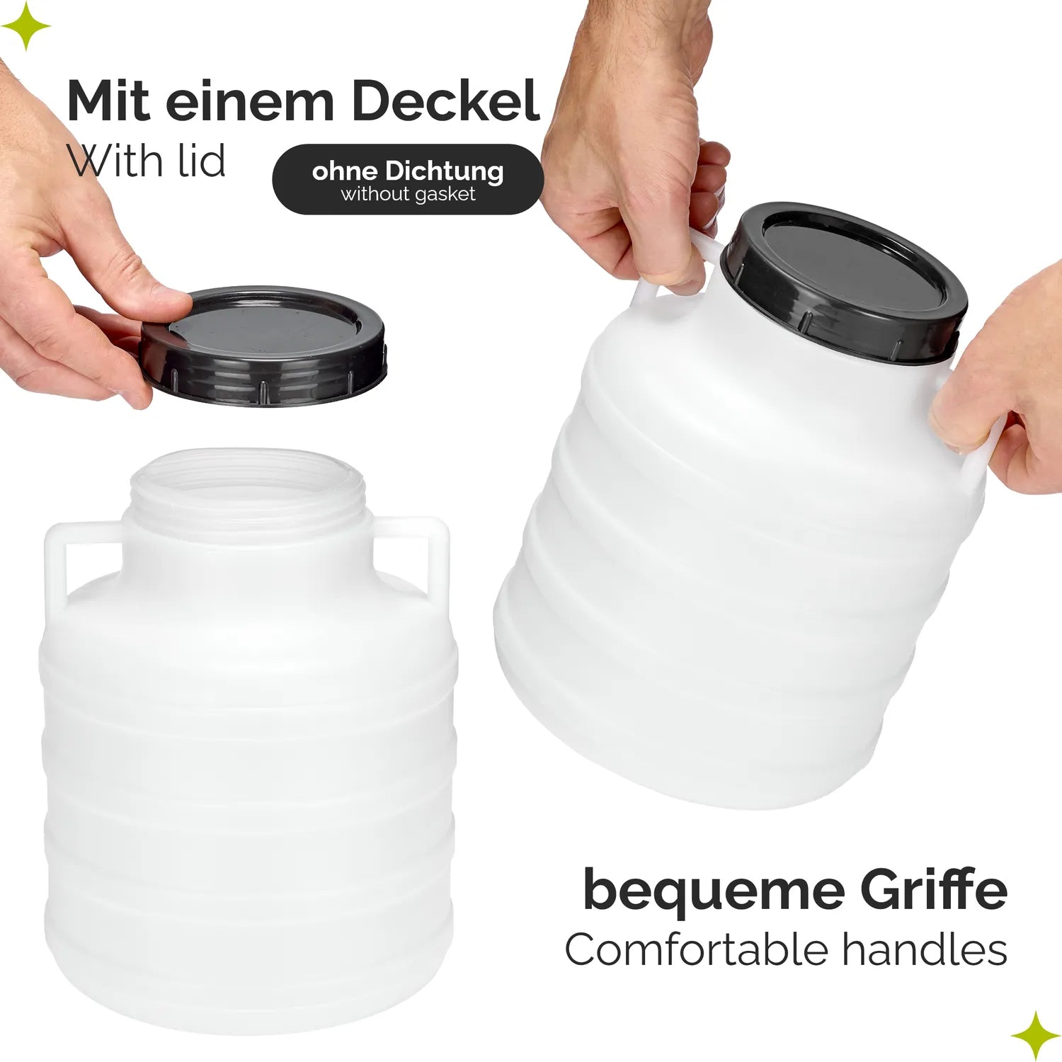 #Farbe_Weiß#Kapazität_5 L