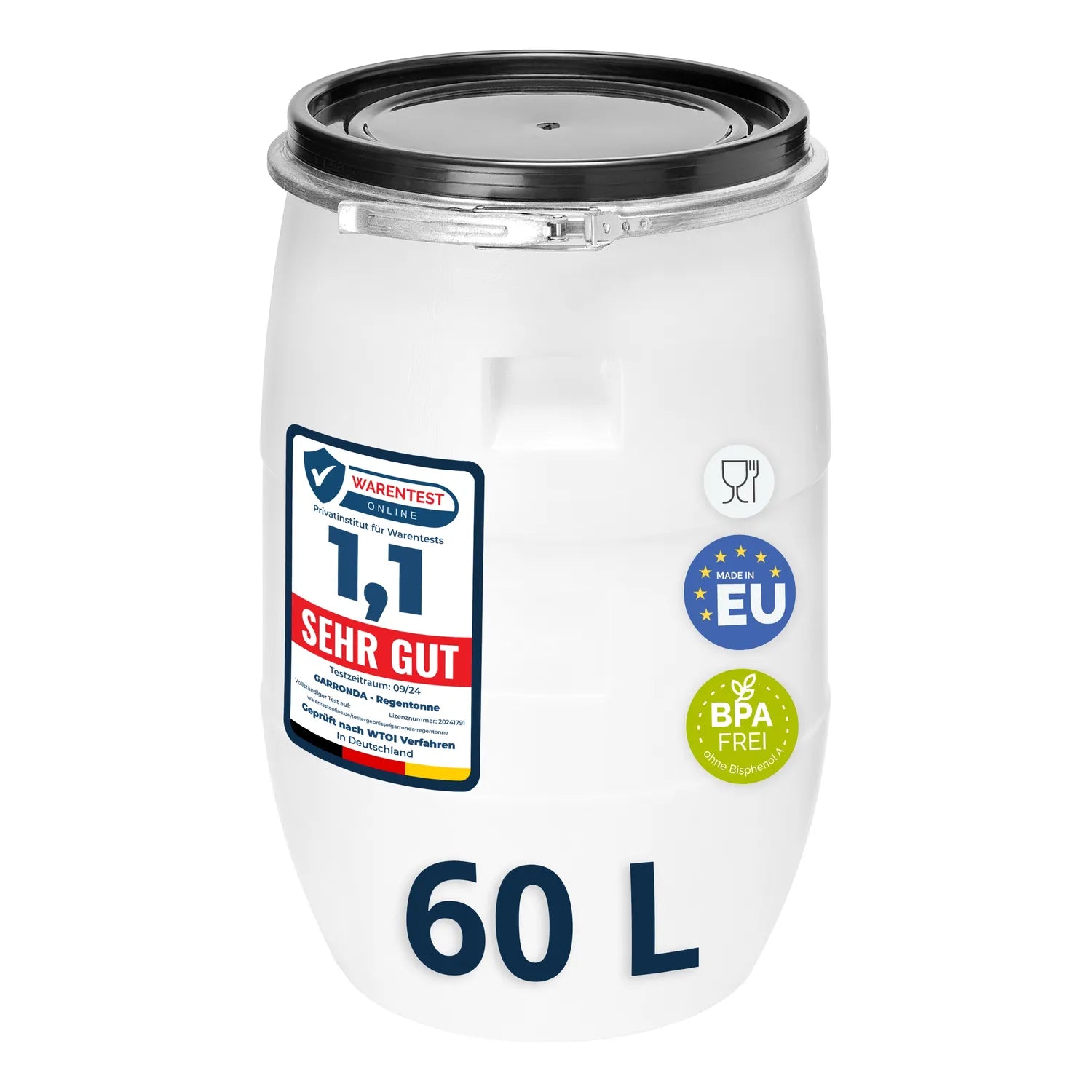 #Farbe_Weiß#Kapazität_60 L