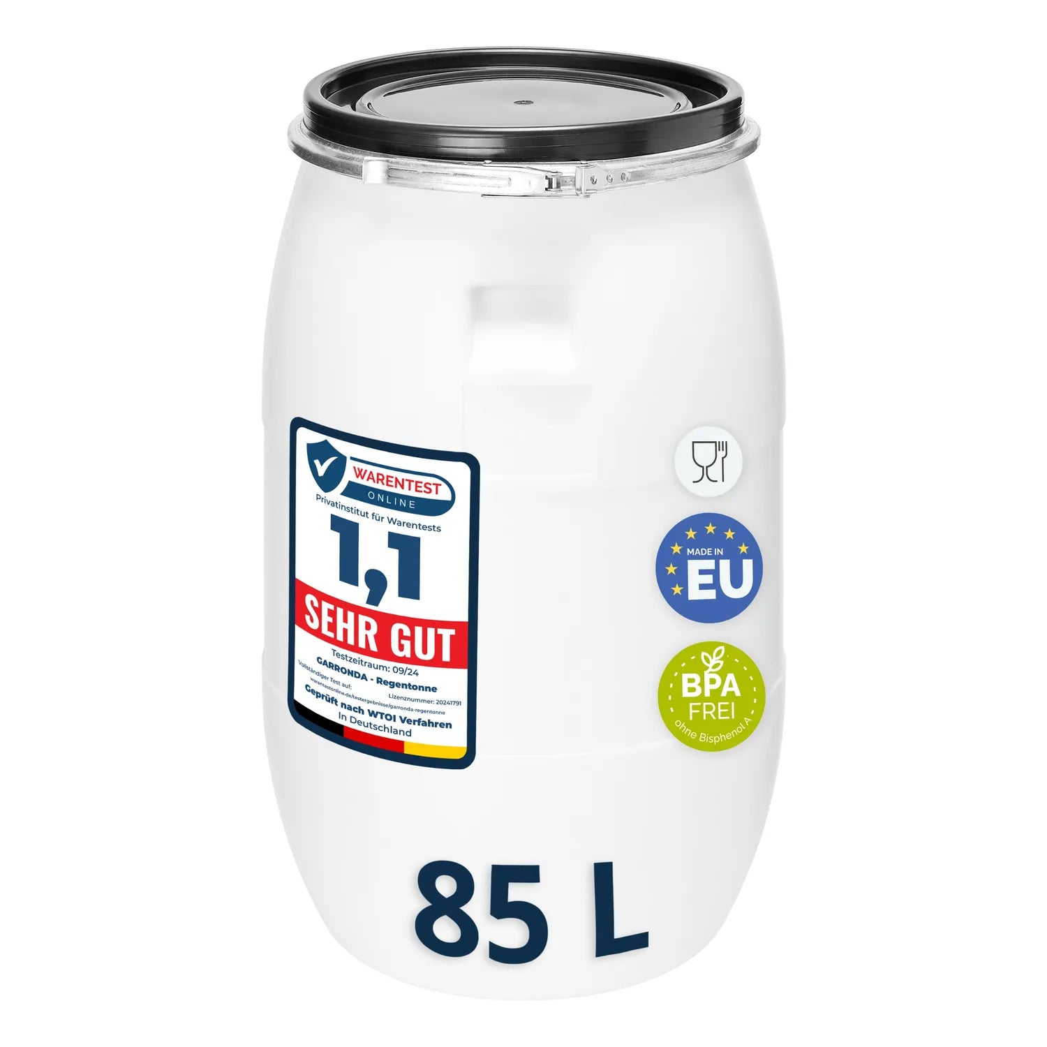 #Farbe_Weiß#Kapazität_85 L