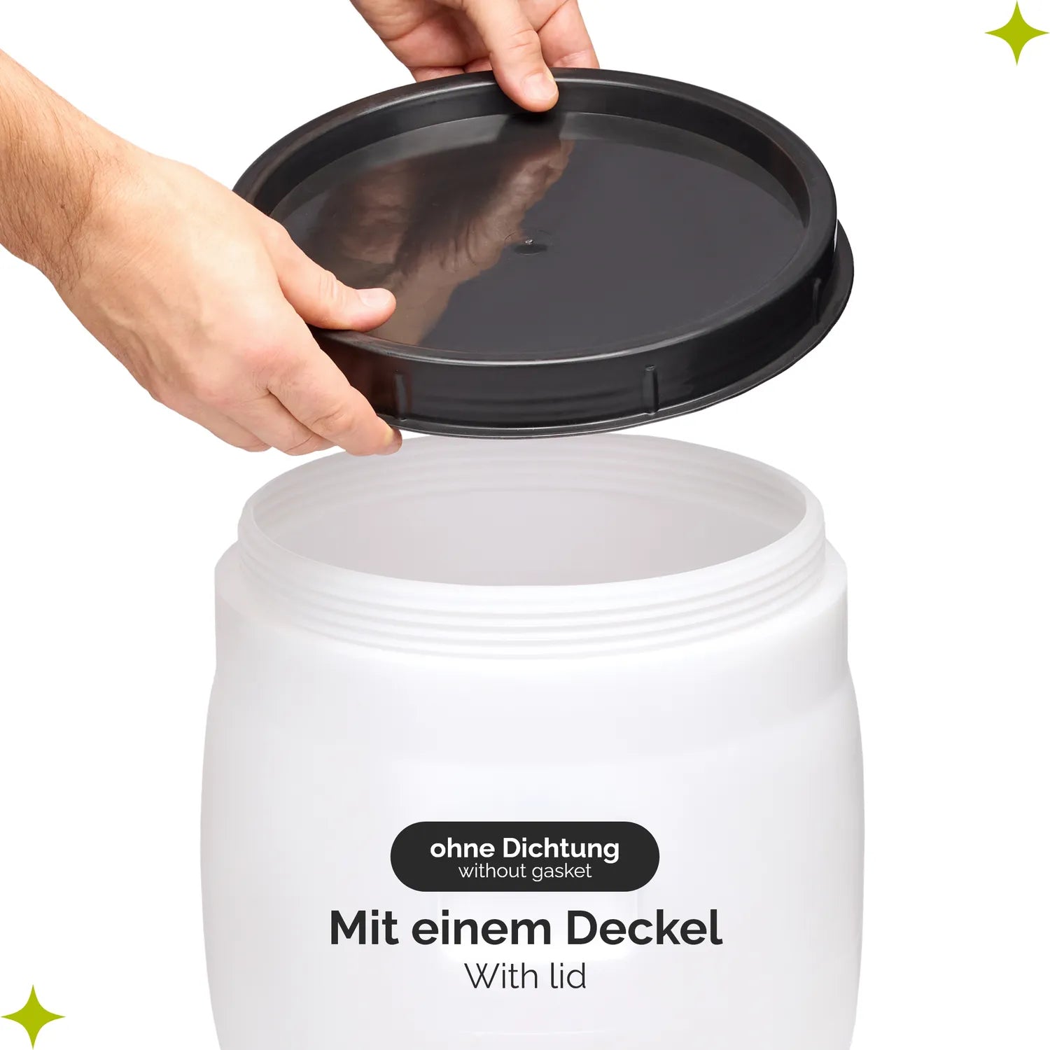 #Farbe_Weiß#Kapazität_23 L