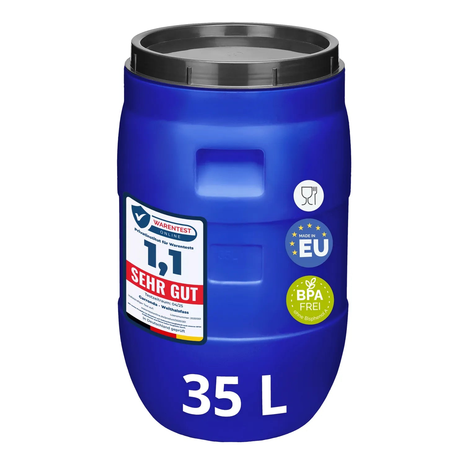 #Farbe_Blau#Kapazität_35 L