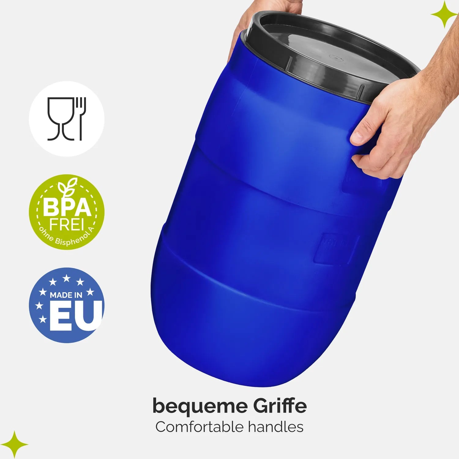 #Farbe_Blau#Kapazität_35 L