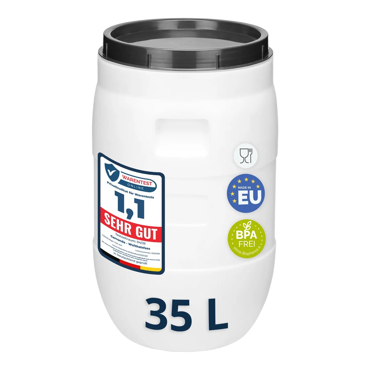 #Farbe_Weiß#Kapazität_35 L