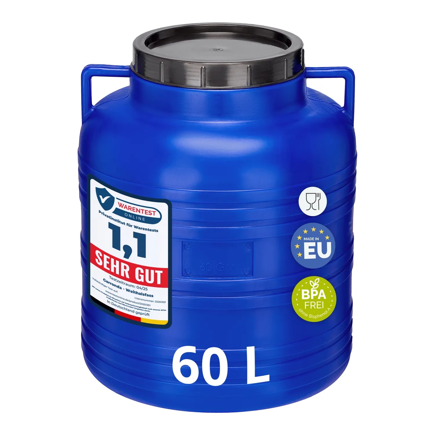 #Farbe_Blau#Kapazität_60 L