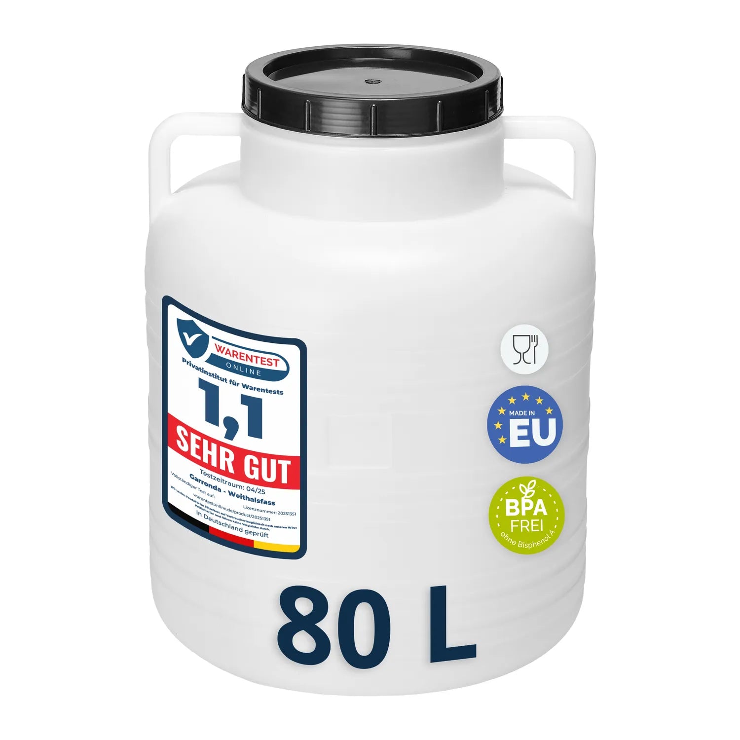 #Farbe_Weiß#Kapazität_80 L