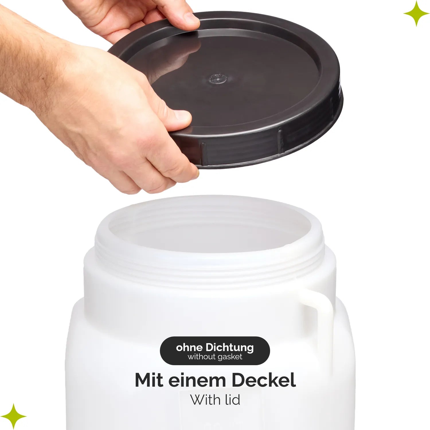 #Farbe_Weiß#Kapazität_20 L