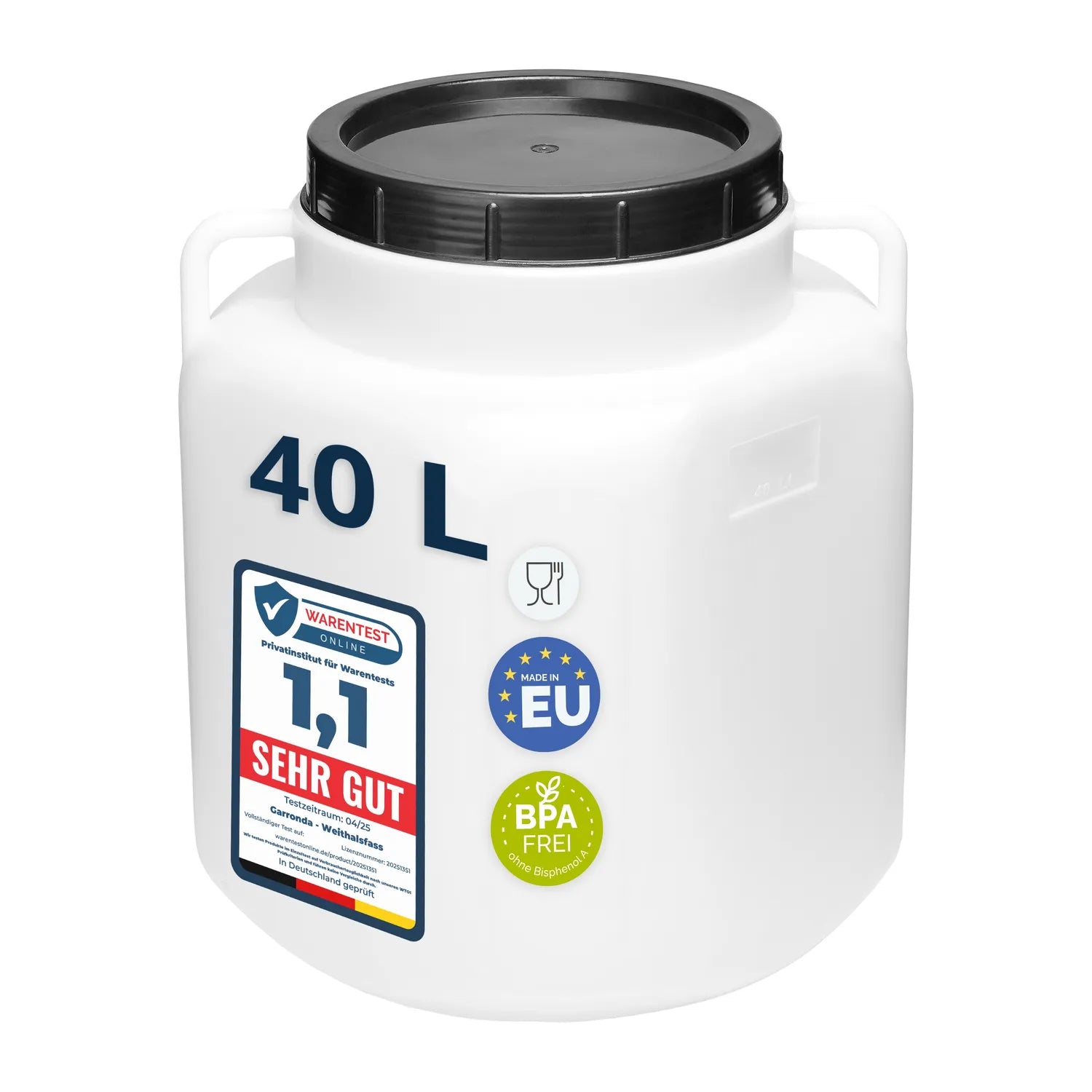 #Farbe_Weiß#Kapazität_40 L
