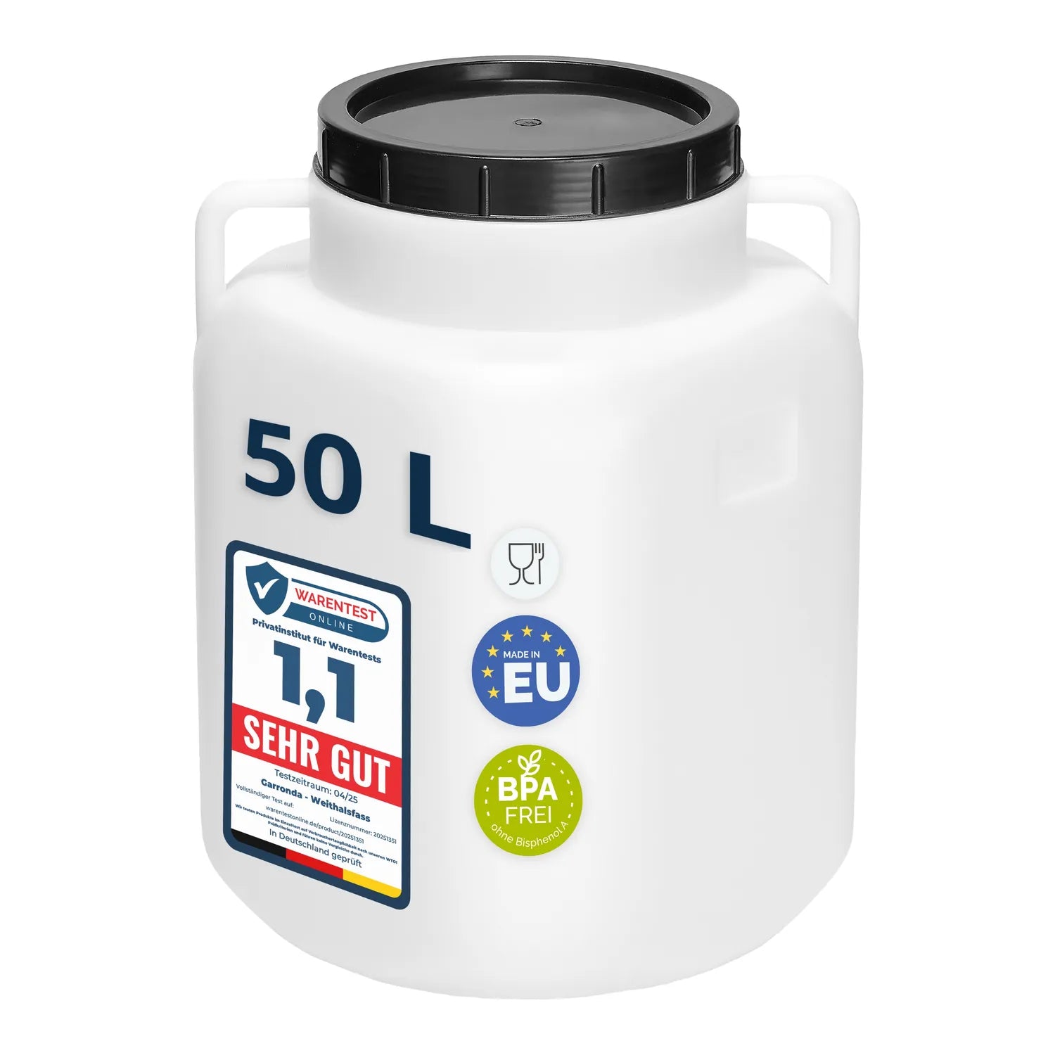 #Farbe_Weiß#Kapazität_50 L