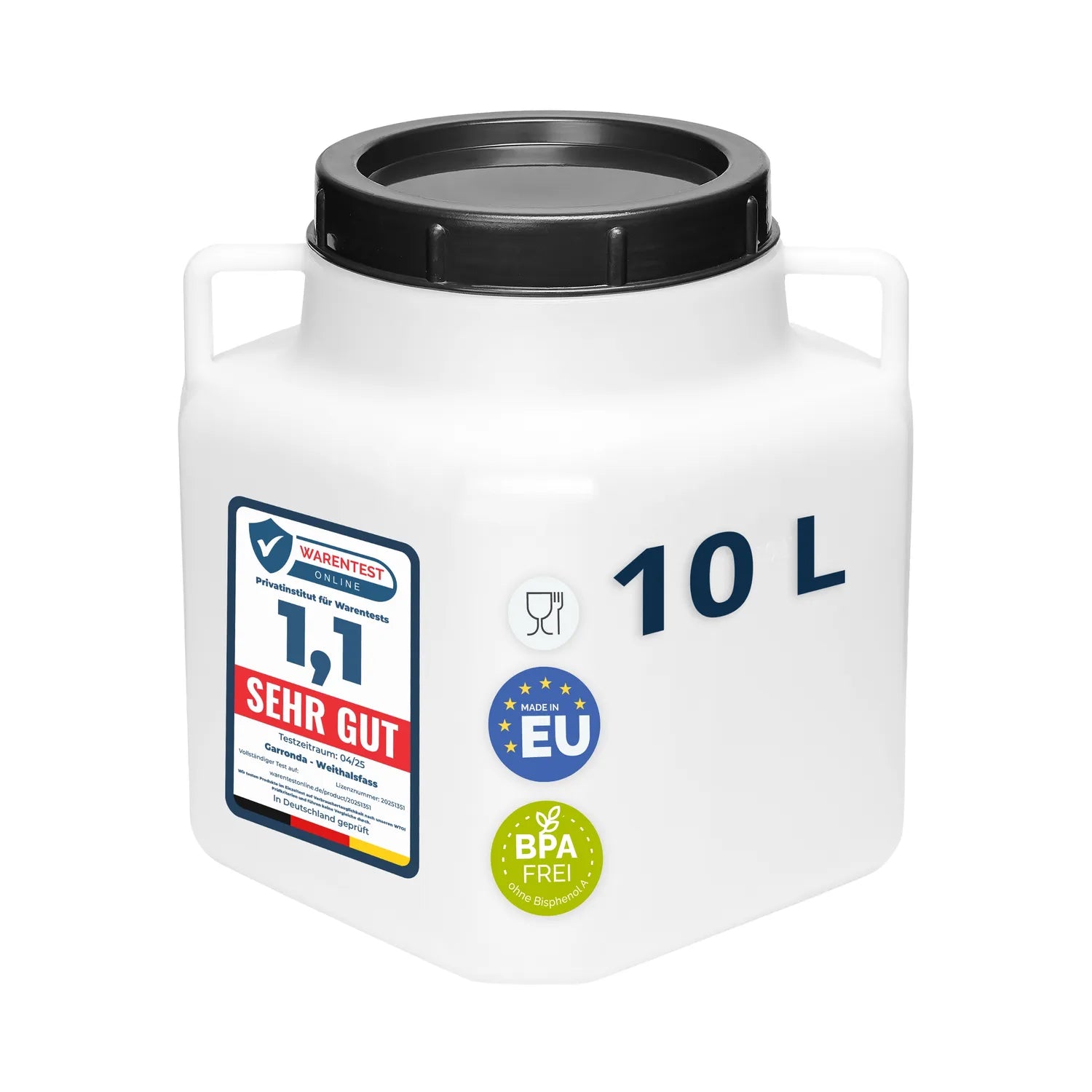 #Farbe_Weiß#Kapazität_10 L