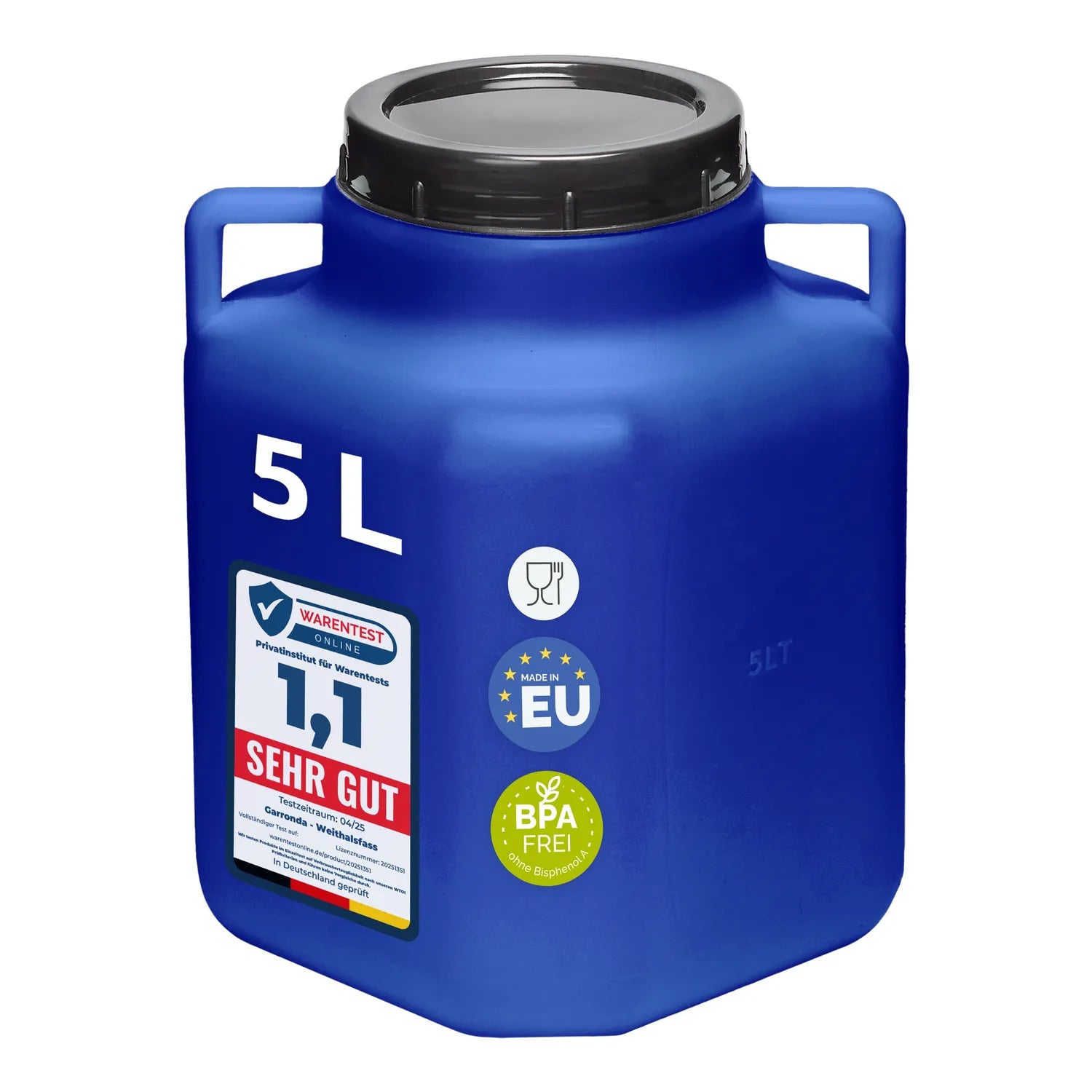 #Farbe_Blau#Kapazität_5 L
