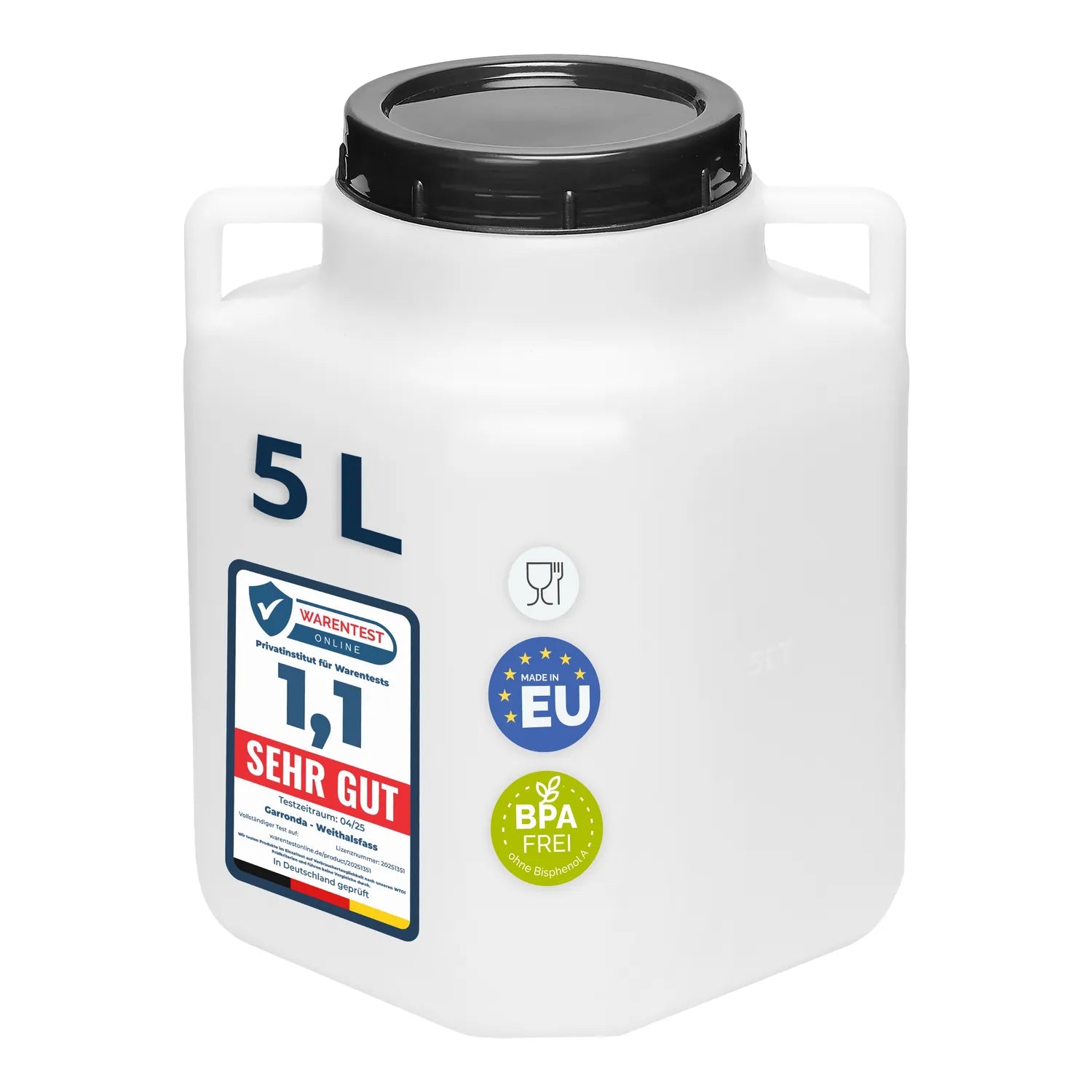 #Farbe_Weiß#Kapazität_5 L