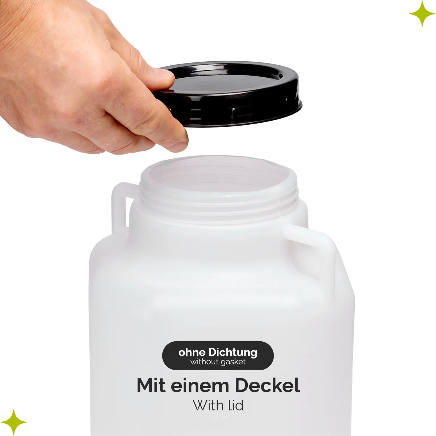 #Farbe_Weiß#Kapazität_5 L