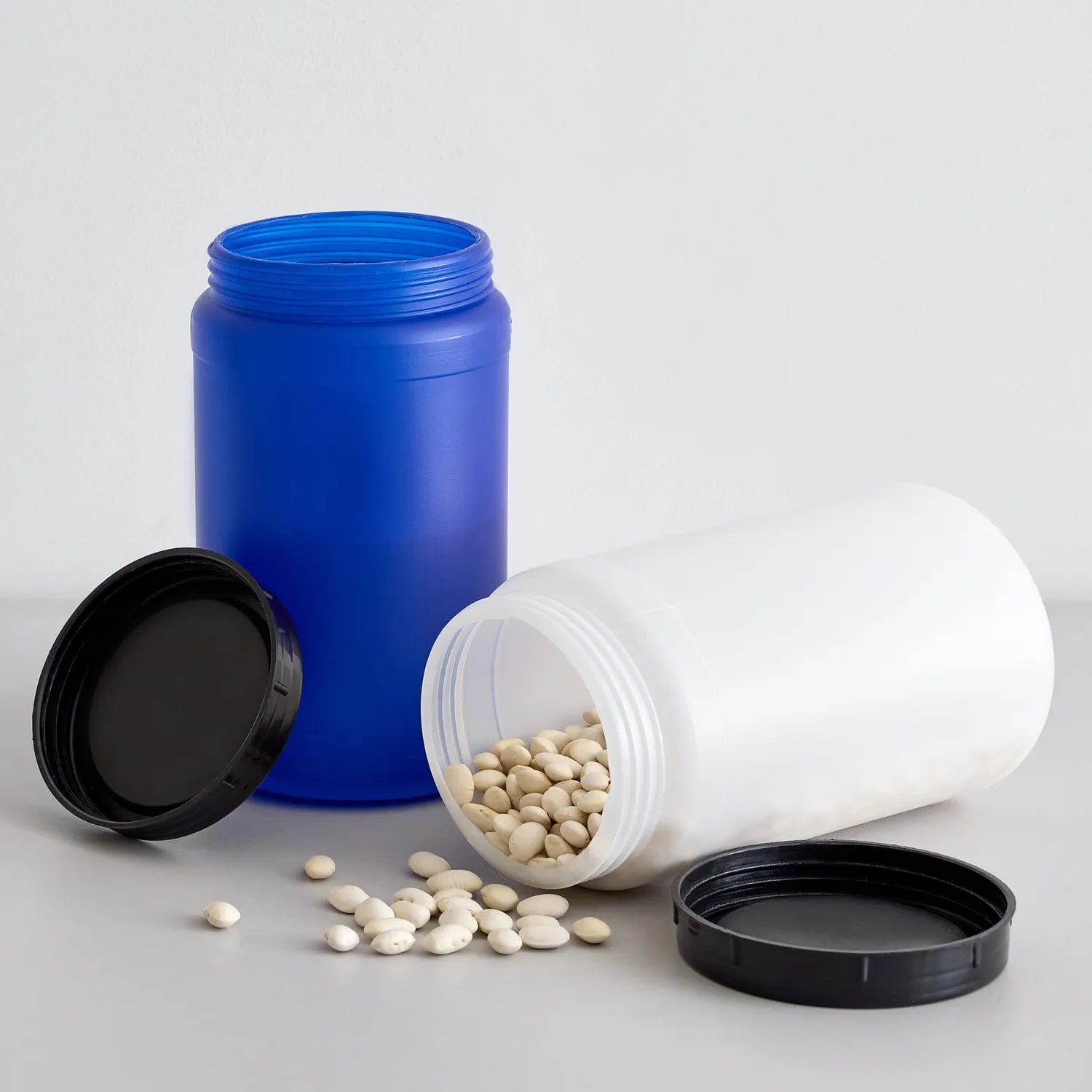 2L Behälter mit Deckel Weithalsfass BPA-frei GD-0085