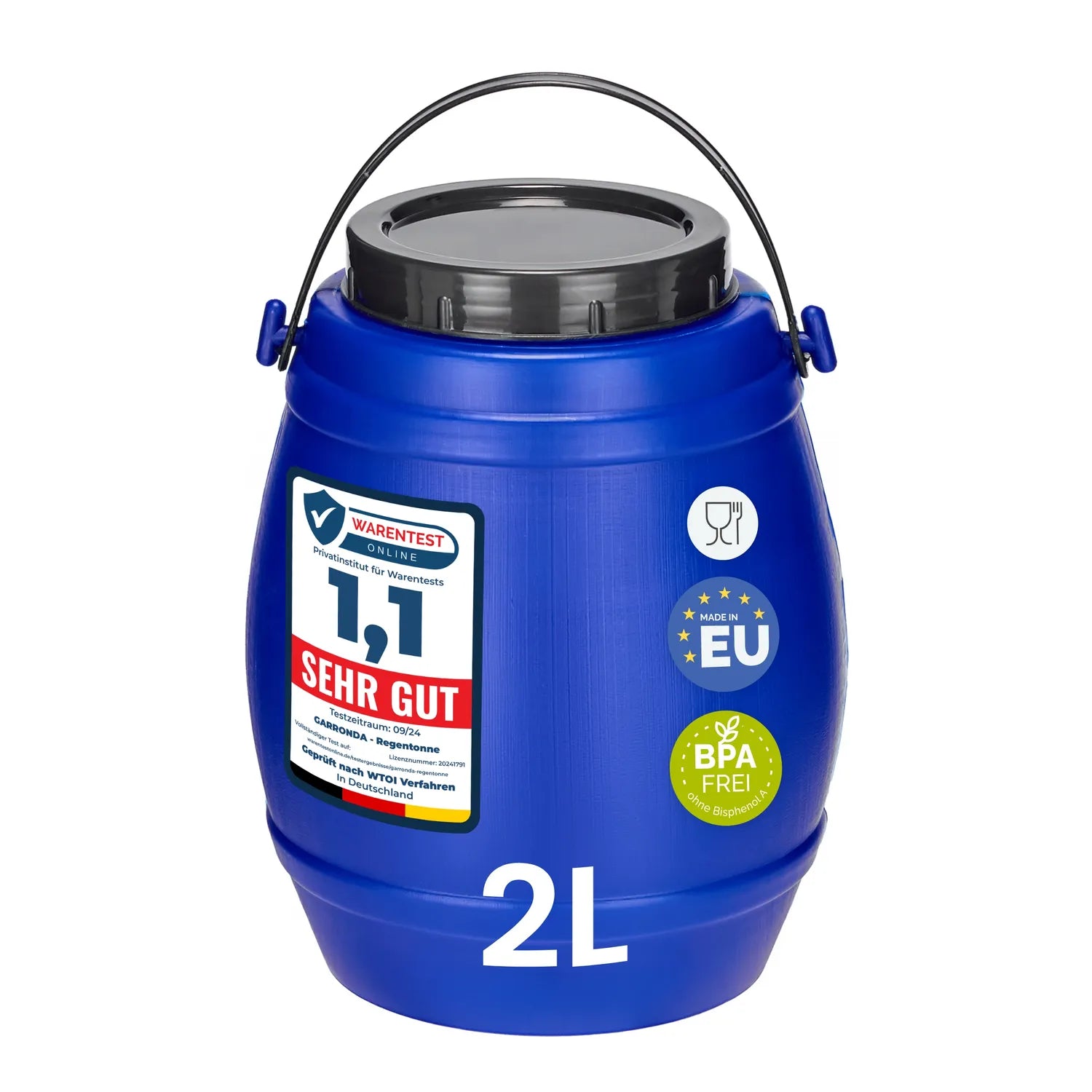 #Farbe_Blau#Kapazität_2.5 L