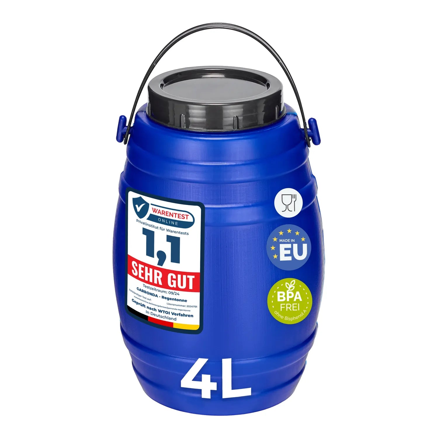 #Farbe_Blau#Kapazität_4 L