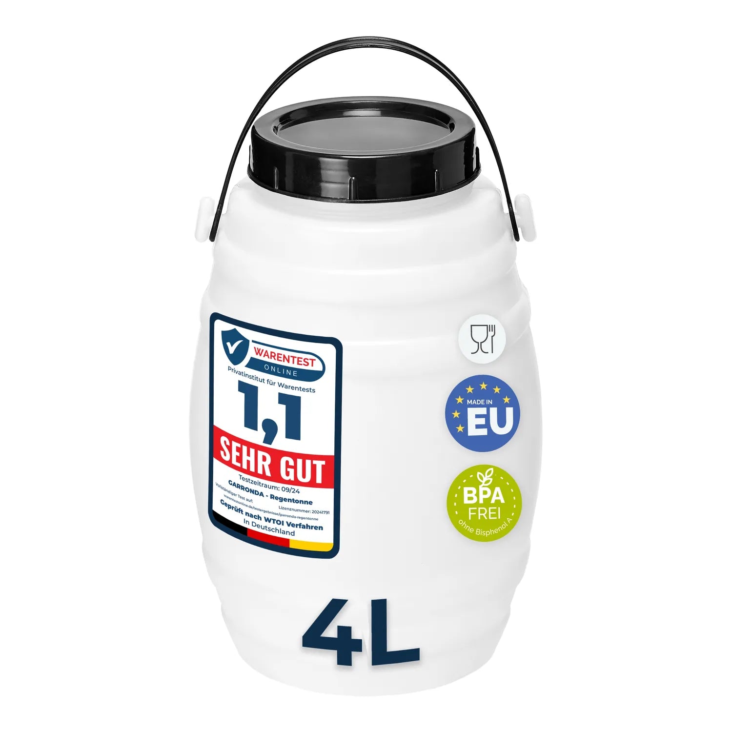 #Farbe_Weiß#Kapazität_4 L