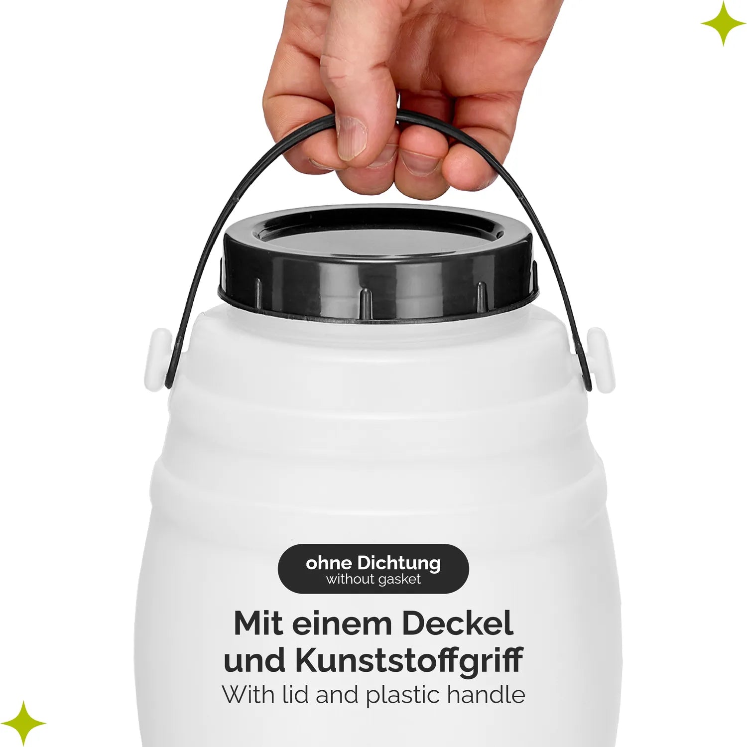 #Farbe_Weiß#Kapazität_4 L