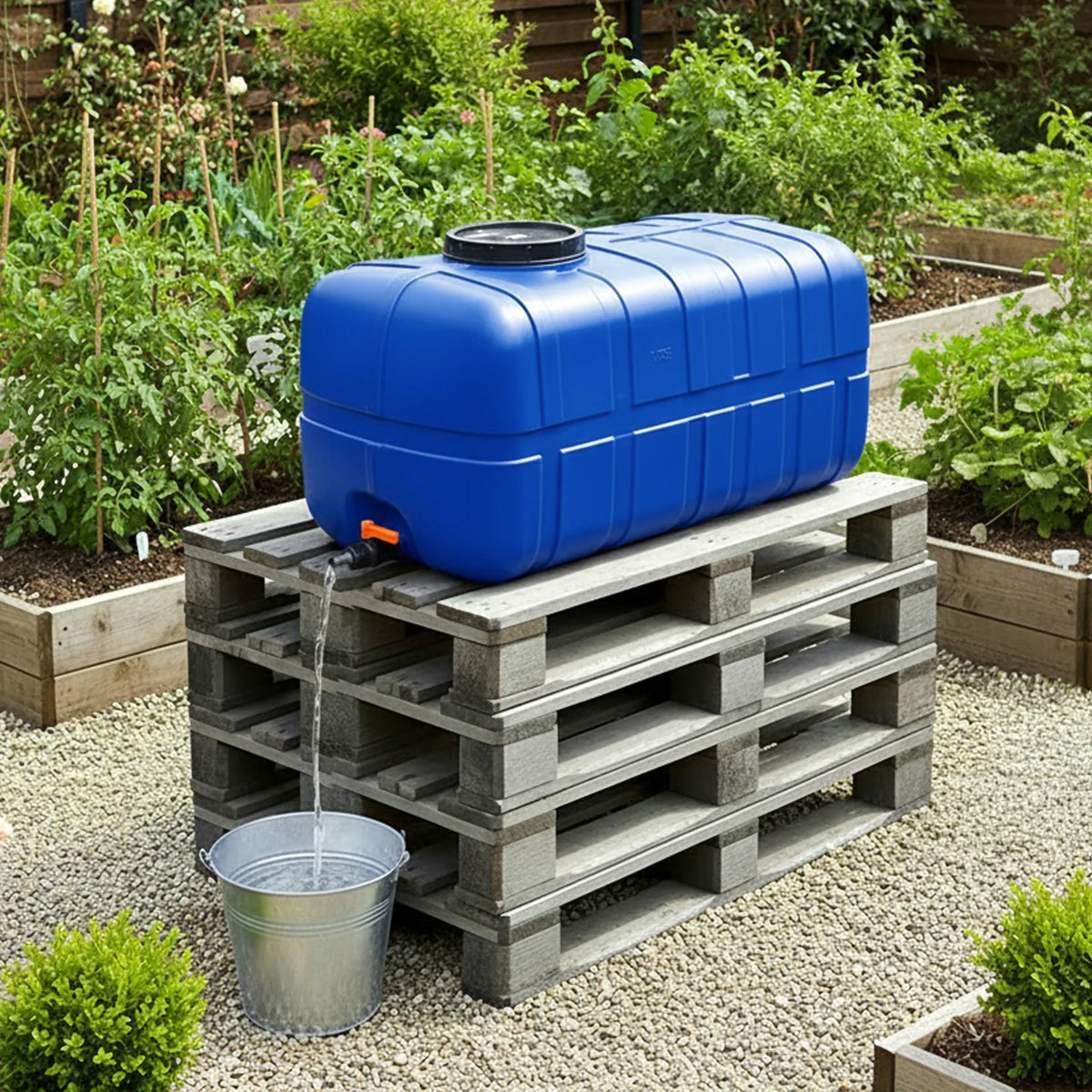 #Farbe_Blau#Kapazität_280 L