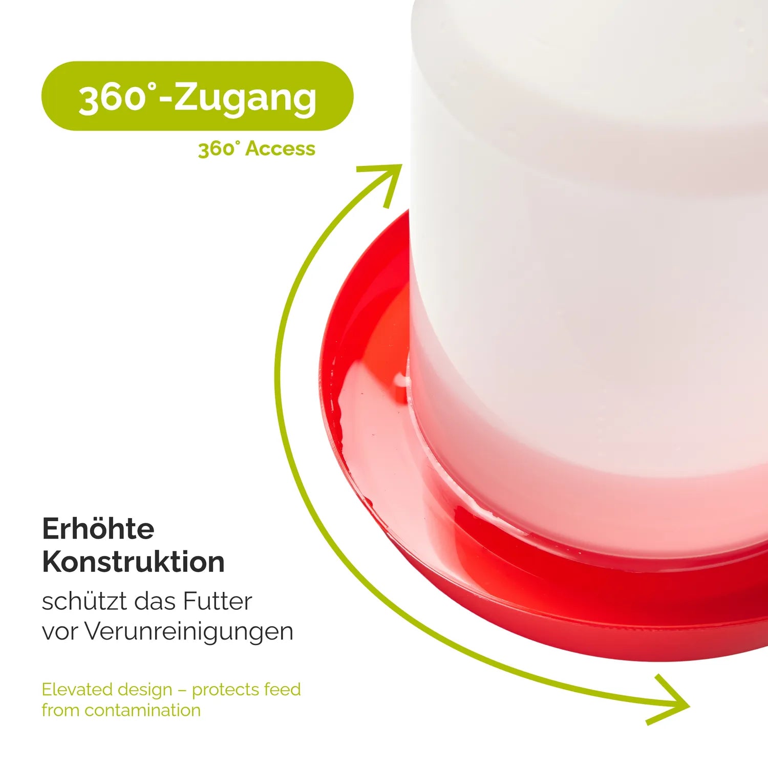 3 - 5 L  Automatischer Wasserspender für Hühner und Küken GD-0138