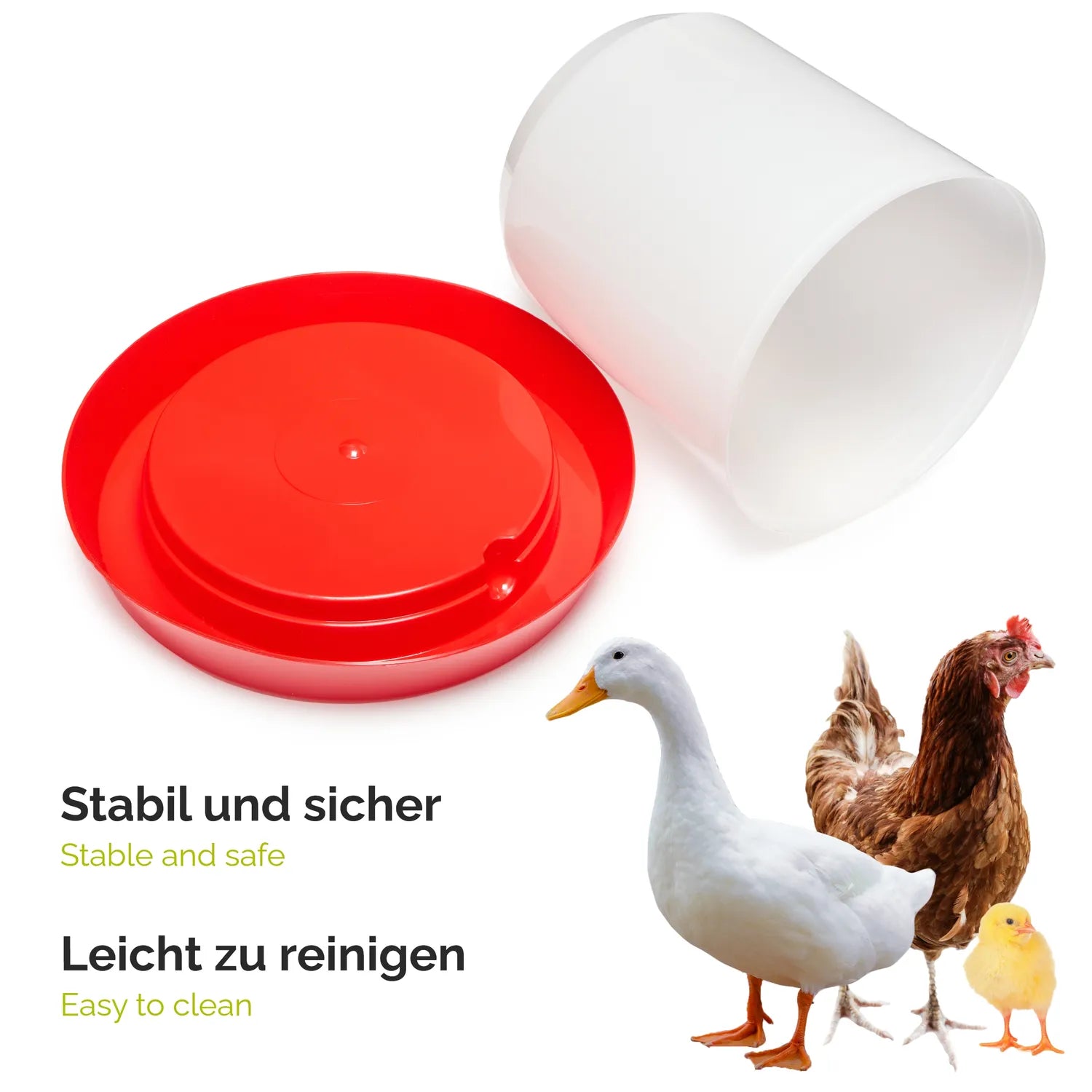 3 - 5 L  Automatischer Wasserspender für Hühner und Küken GD-0138