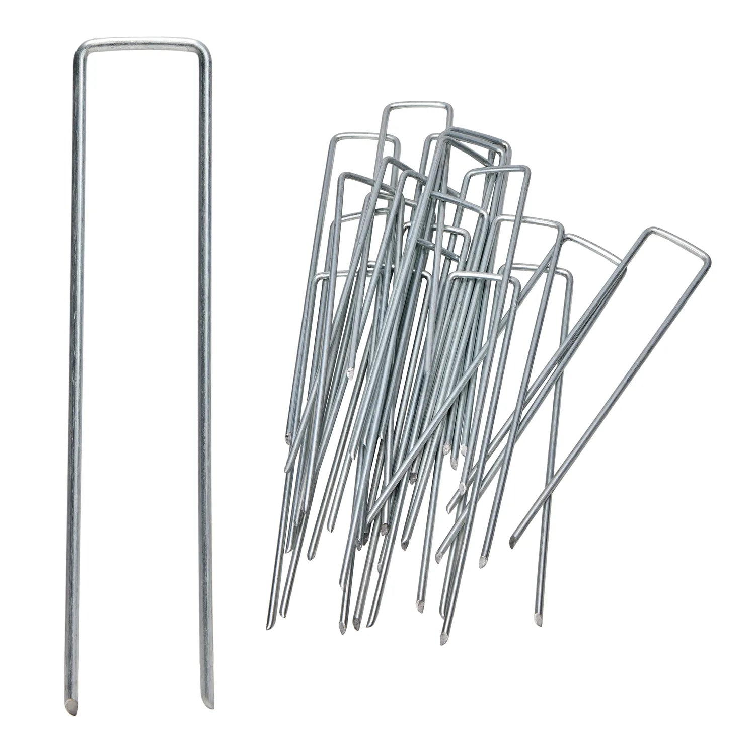 Metall Erdanker Bodenanker für Unkrautvlies und Gartenvlies GD-0179