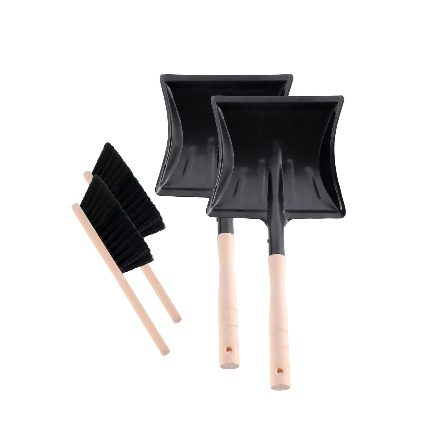 #Farbe_Schwarz/Schwarz#Schaufelgriff_Holzgriff#Menge_2 Stück