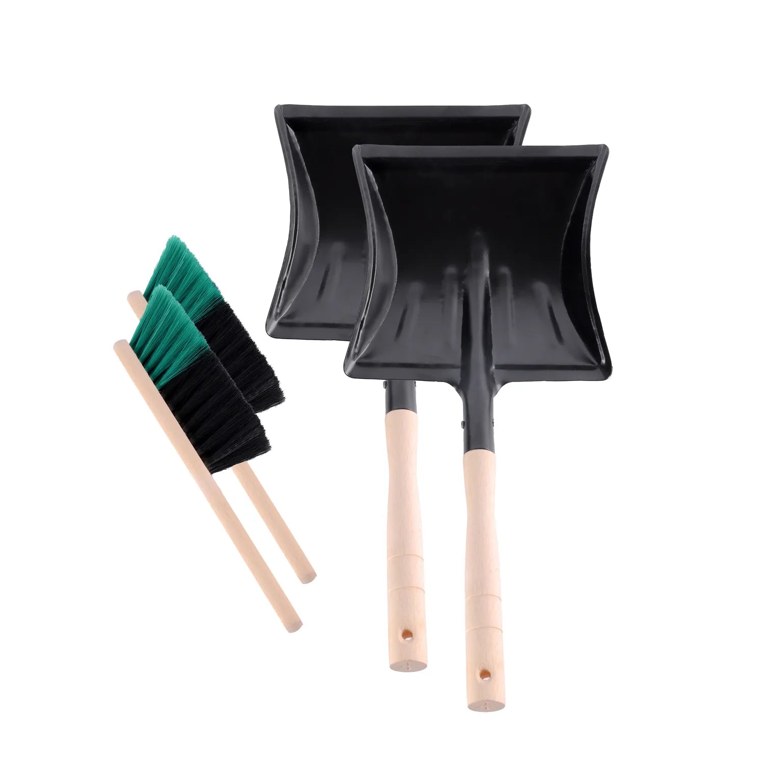 #Farbe_Schwarz/Grün#Schaufelgriff_Holzgriff#Menge_2 Stück