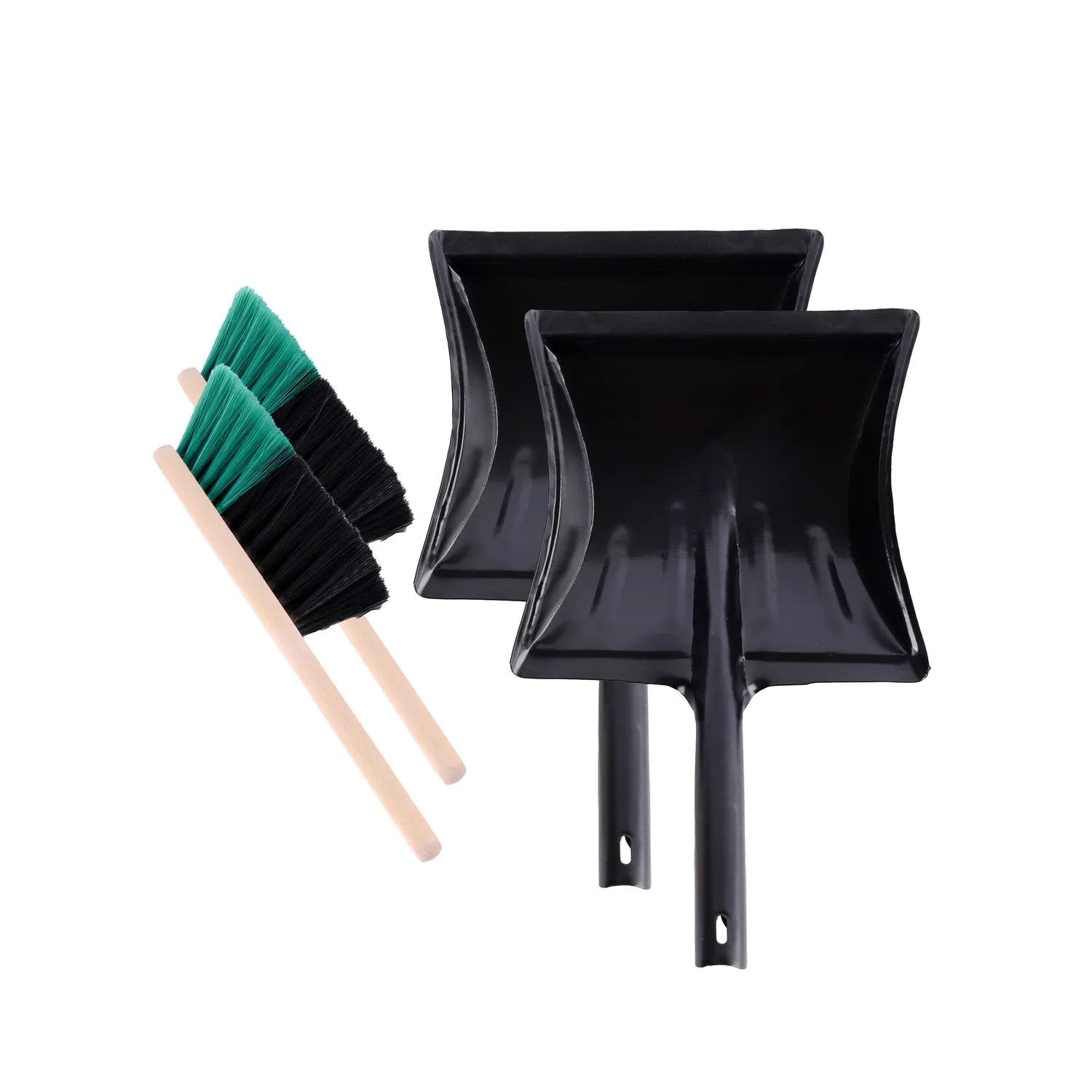 #Farbe_Schwarz/Grün#Schaufelgriff_Metalgriff#Menge_2 Stück