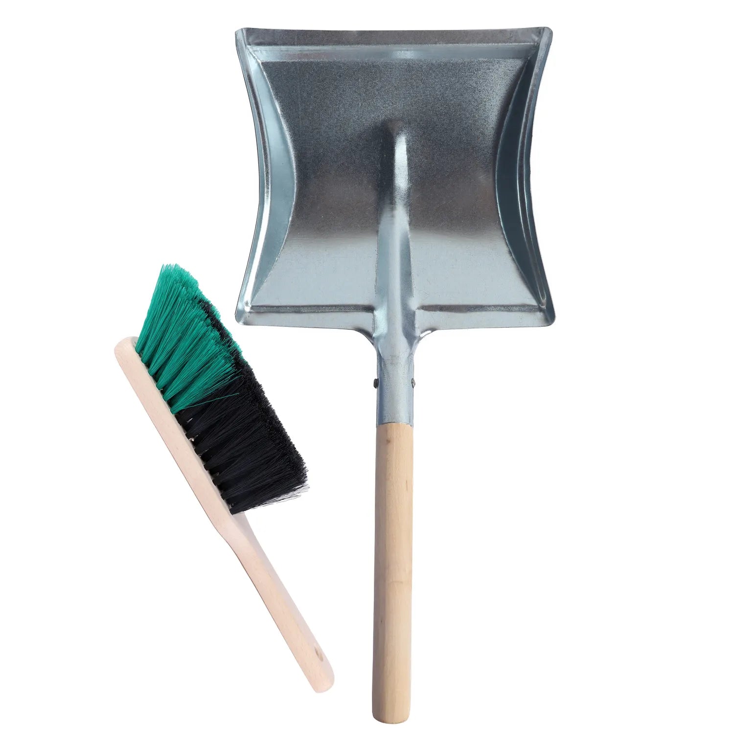 #Farbe_Silber/Grün#Schaufelgriff_Holzgriff#Menge_1 Stück