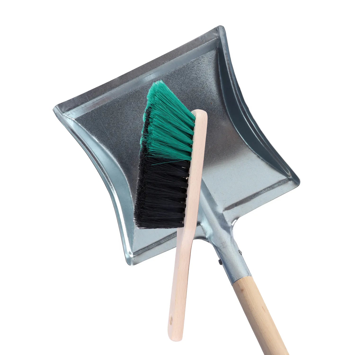 #Farbe_Silber/Grün#Schaufelgriff_Holzgriff